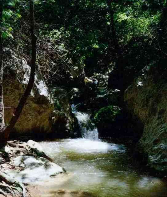 Samos waterfall